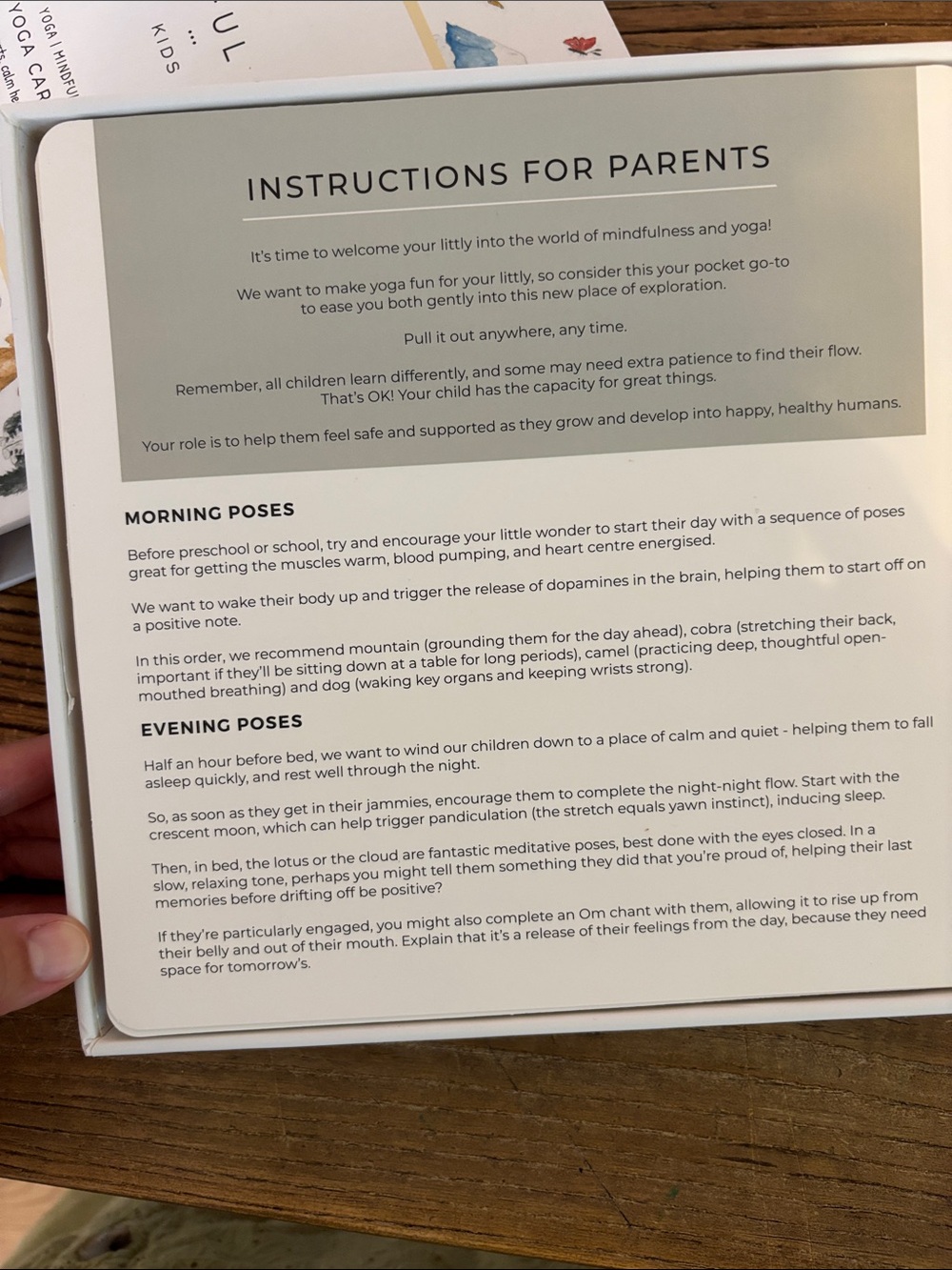 Mindful & Co. Kids Yoga Cards - Picture 2 of 4